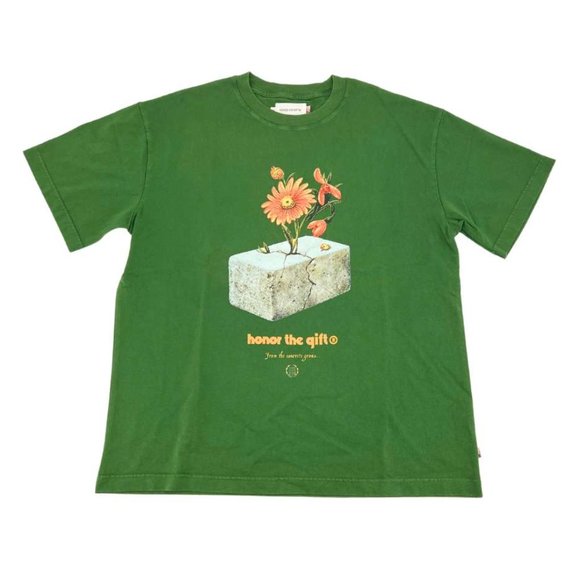 Honor The Gift | Men's Inner City Love T-Shirt | Green | Size M - Picture 1 of 2